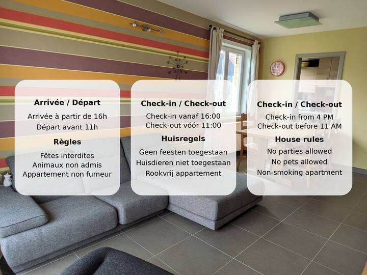 Appartement Familial • Parking Privé • Lits Faits - Nieuport