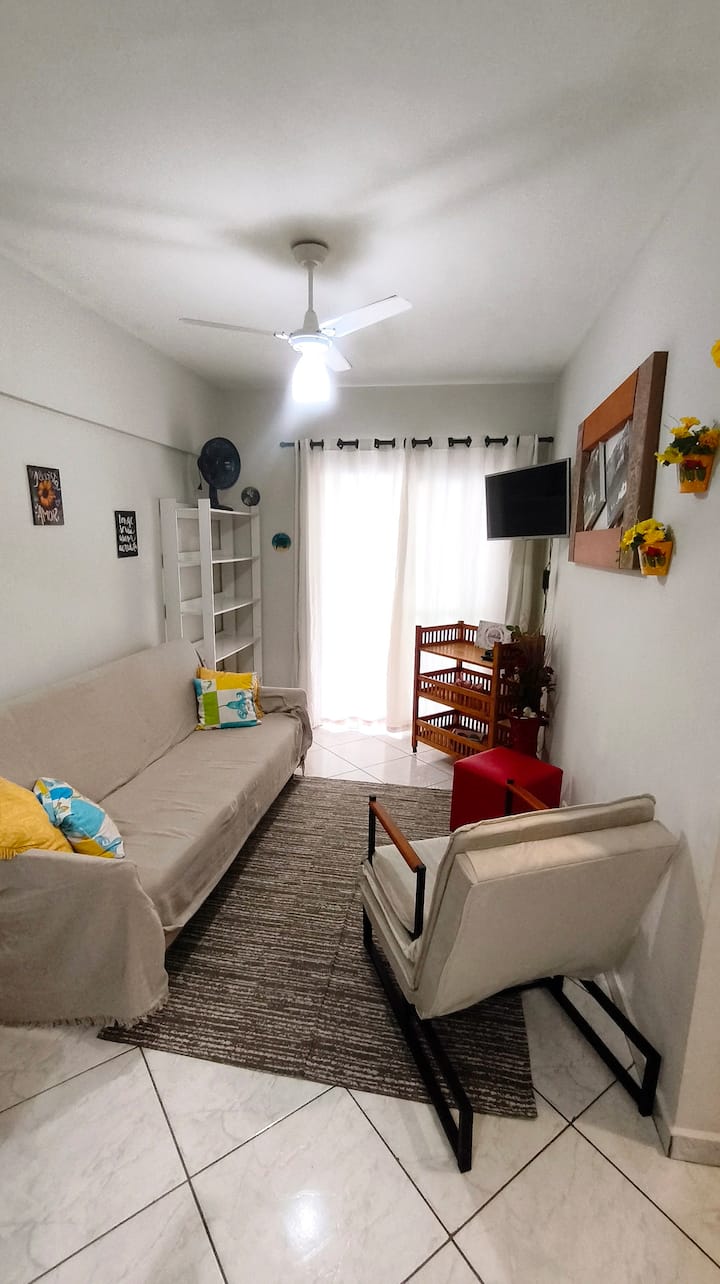 Apartamento Aconchegante, Beira Mar! - Praia Grande