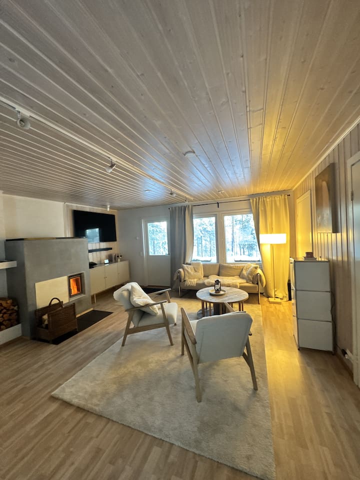 Lumi Hill Lodge - Northern Lights - Inari