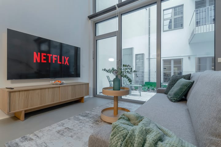 For Rent Netflix Bauhaus Loft |20min City |Garden |75
