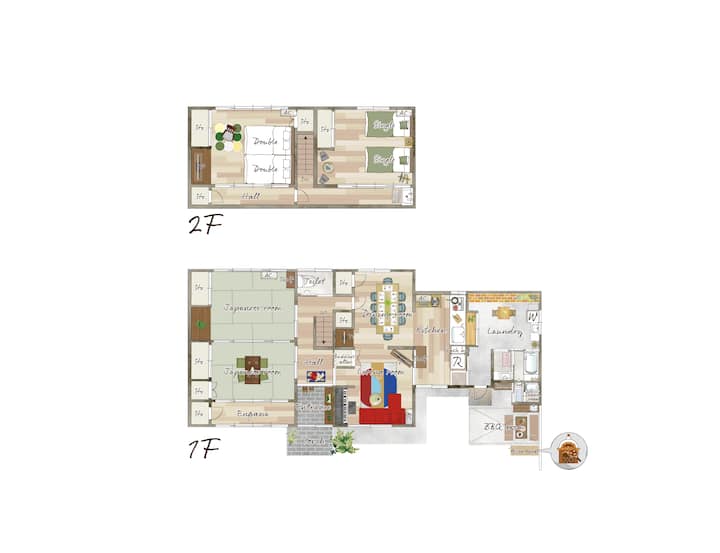 Ise-shima｜4min Walk To Ugata Sta｜parking｜11 Guests - Shima