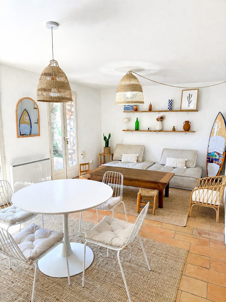 Le Patio Méditerranéen, Familial, à 10' Plages - Leucate