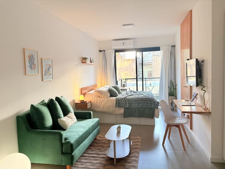 Furnished studio in Villa Crespo