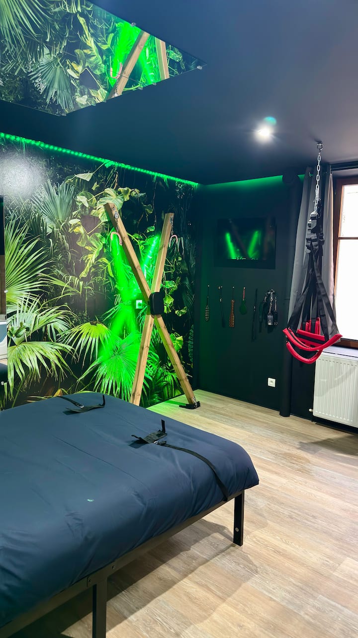 ° Love Room - Expérience Jungle ° - ibis Styles Belfort Centre