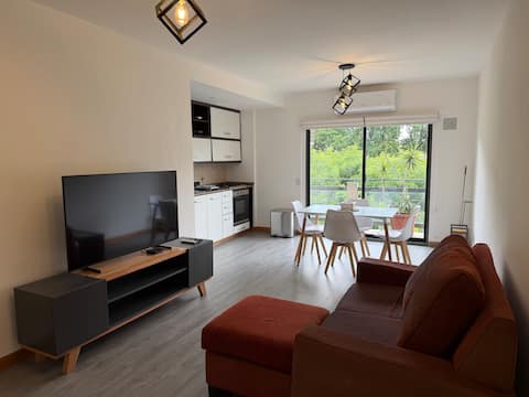 Propiedad de Airbnb exitosa: Apartment in Villa Urquiza with a beautiful view en Villa Urquiza
