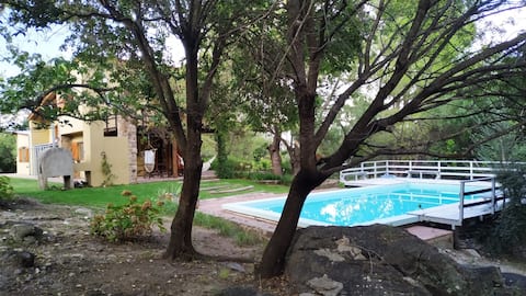 Mountain House at the foot of the Champaquí