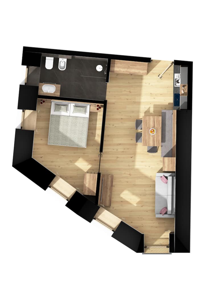 Historic Residence Barbara - Apartment Granit - Sterzing