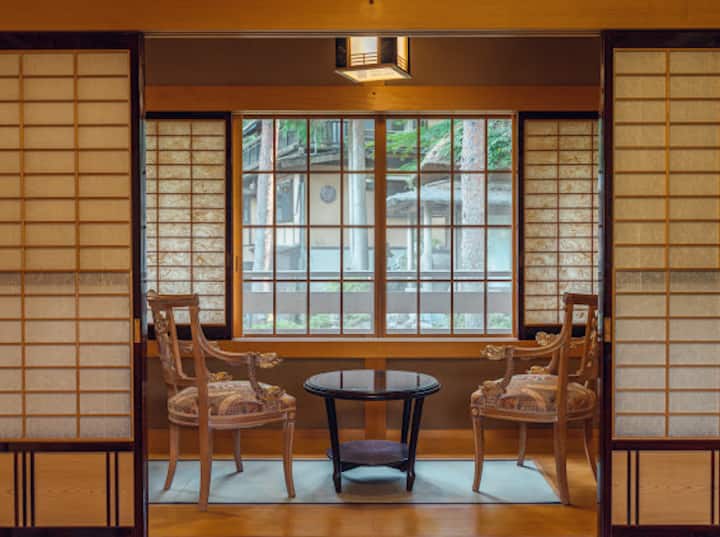 24時間源泉かけ流しをひとりじめできる一棟貸しvilla安曇野 - Matsumoto