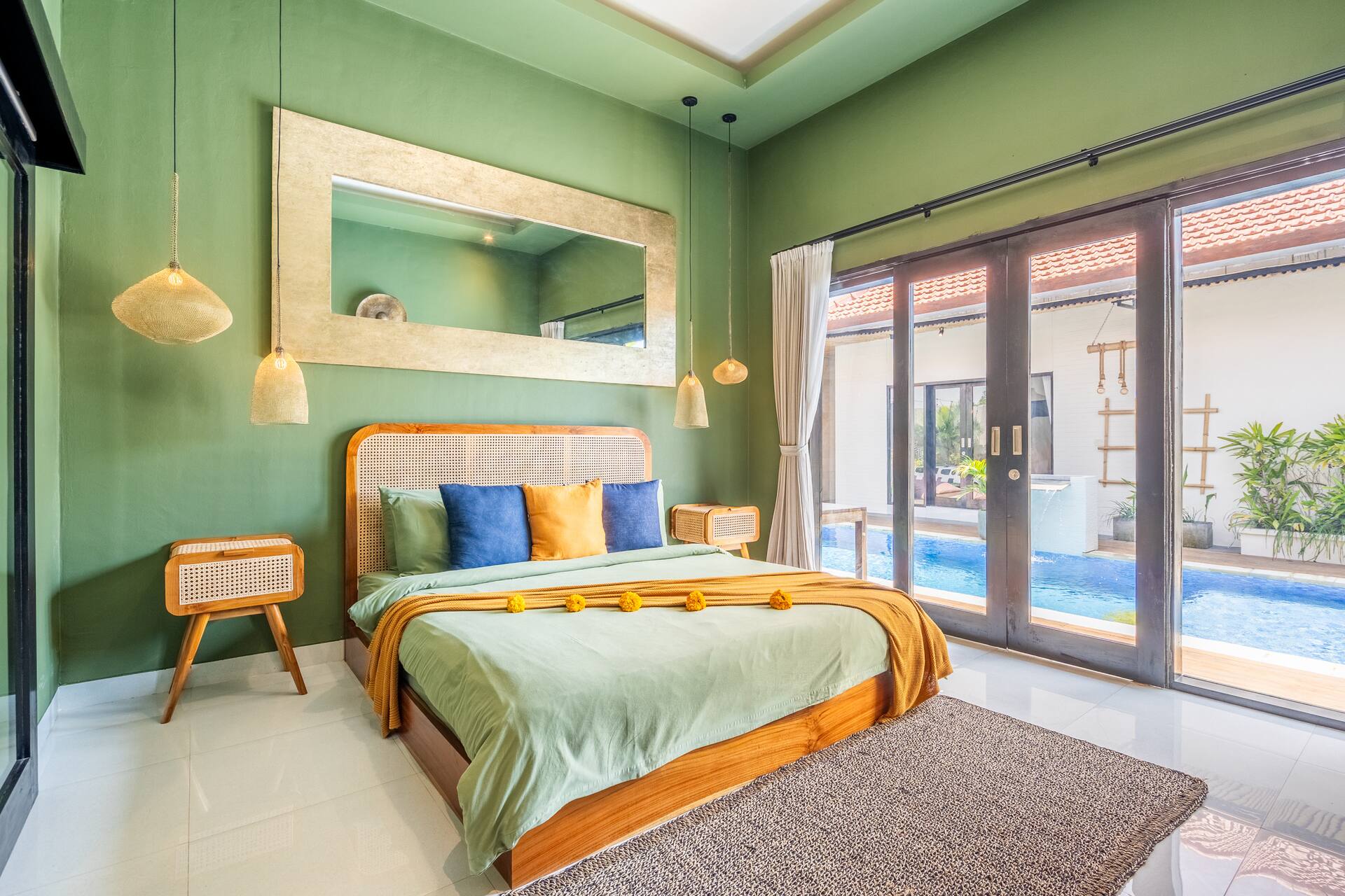 Serene Modern Poolside 3 Bedroom Private Villa in Canggu 2