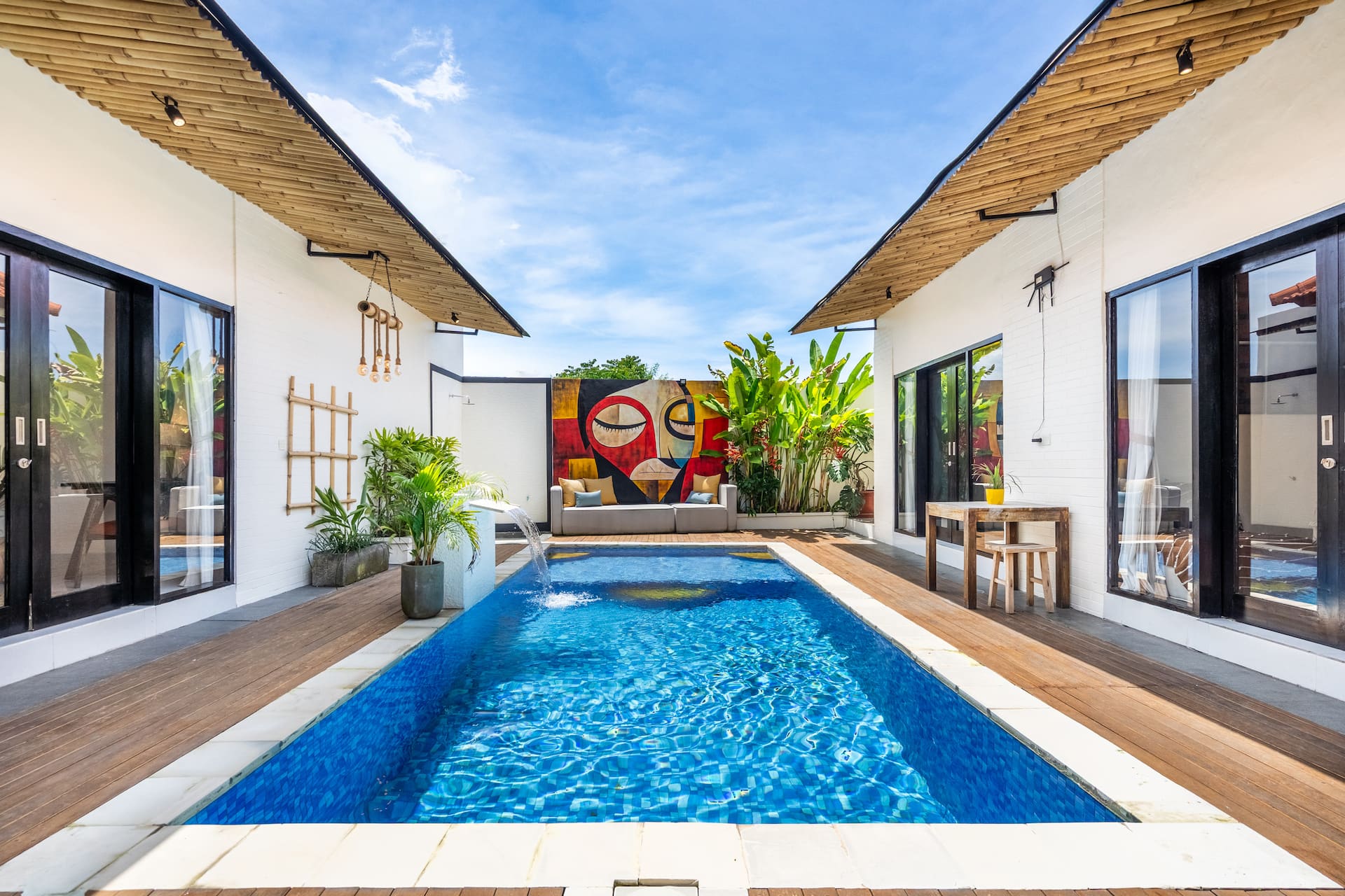 Serene Modern Poolside 3 Bedroom Private Villa in Canggu 3