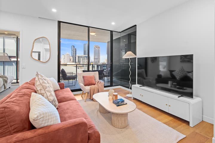 Pool | Carpark | Cityview W/ Stylish Interior 2br - Brisbane