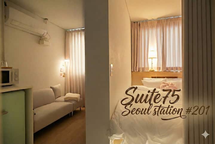 [New]seoulstn 6m#2pax#luggage#myeongdong10m#201 - Séoul