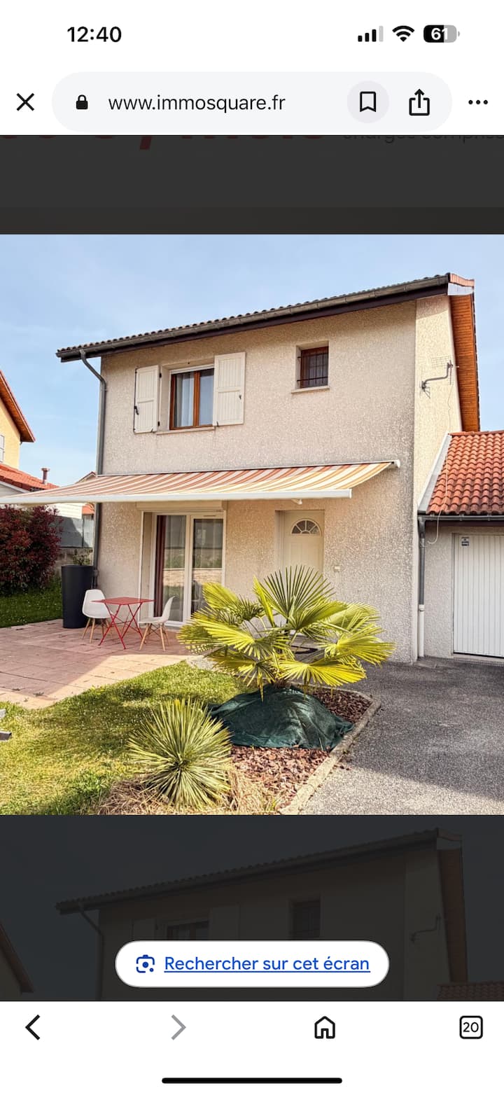 Logement Entier
2/3 Pers
10 Mins Du Lac Paladru - Les Abrets