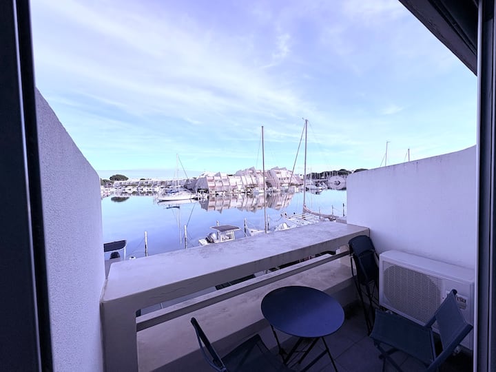 Appartement Marina Vue Mer 4 -6 Personnes - Le Grau-du-Roi