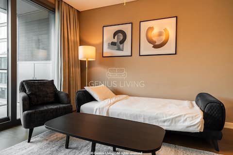 Successful Airbnb property: Betelgeuse | Refined Designed 2BR Apt | 2Bath+Pool in Sarıyer