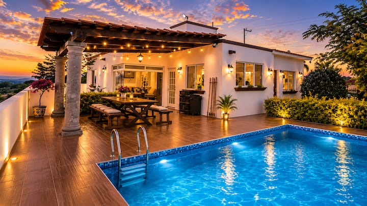 The Bamboo House in Tecozautla Hidalgo Heated Pool