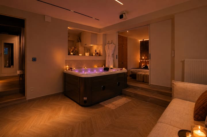 Jacuzzi Romantique, Home Cinéma Et Pièce Secrète - Marne-la-Vallée