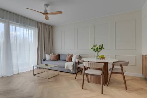 Top performing Airbnb: Porto 40 | Gym | Balcony | Parking in Nowy Port