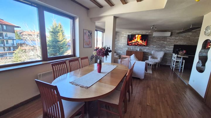 Libell-3bdr Penthouse, 700 Meters From Ski Lift - バンスコ