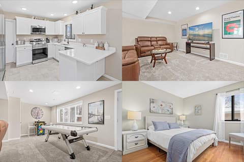 Spacious 5BR Family Haven. Pet Friendly. Game Room