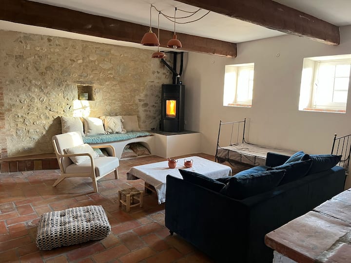 Maison Provençale Au Milieu Des Champs - Piscine - Marsanne