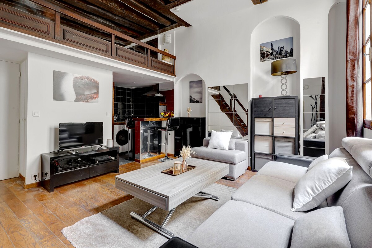 Suite Verrerie — Chambre principale