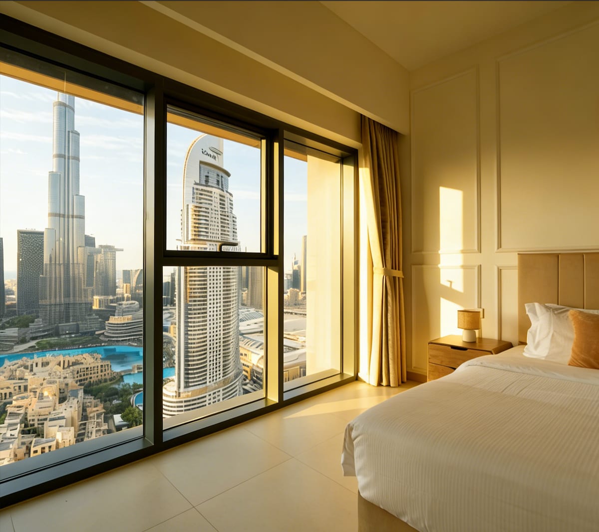 2 Bedroom Furnished Apartment with Fountain View · VI 4