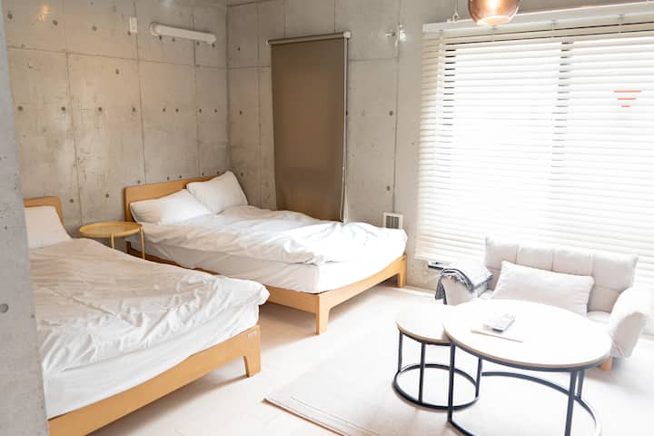 1br For 6 | Daikokucho 3 Min | Namba/dotonbori/usj - Osaka