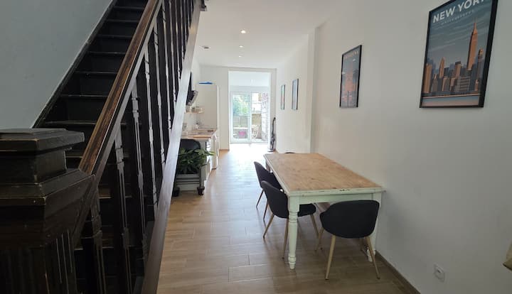 Maison 6p · 3 Ch. Douche Privée · Barbieux · Lille - Roubaix