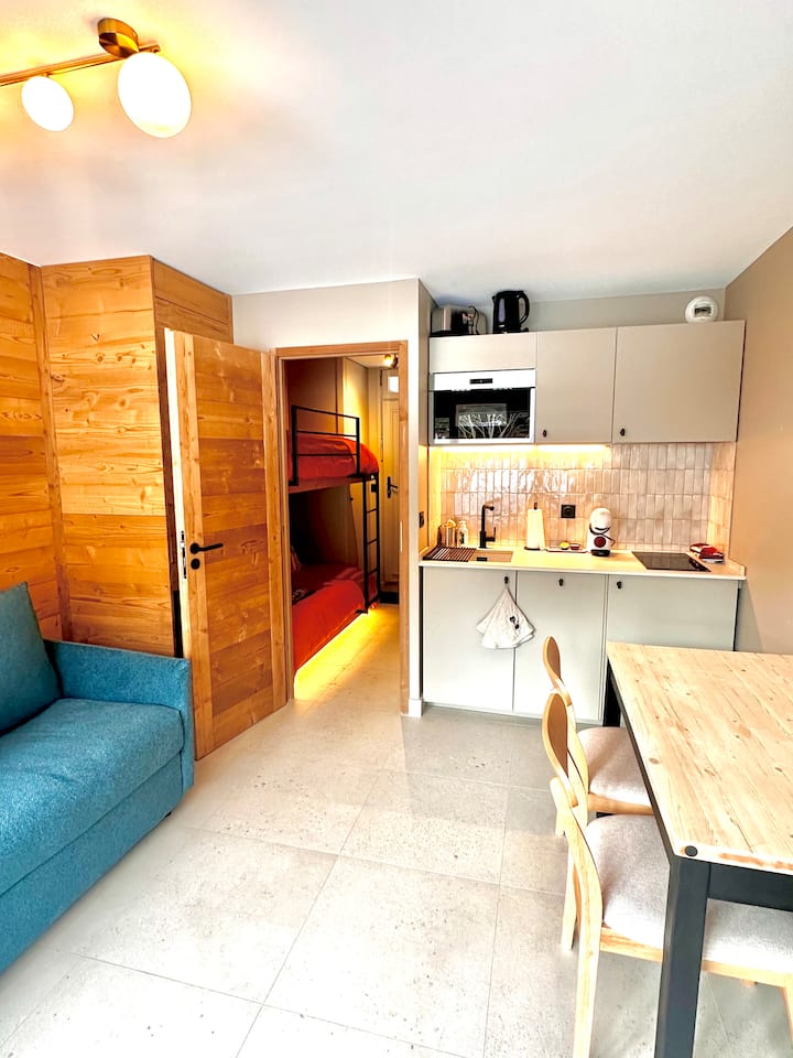 Joli Studio Rénové Au Coeur Du Village - La Clusaz
