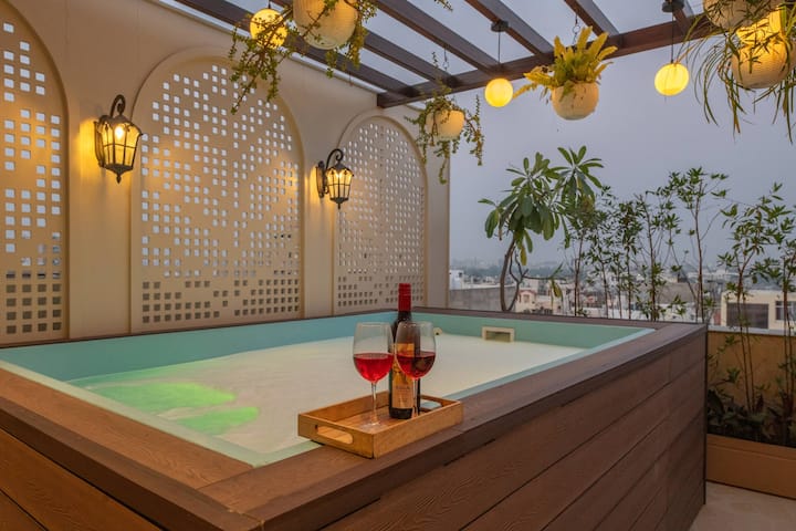 Cosy 2bhk Miorah Chalet W/pool @Mansarovar, Jaipur - Jaipur