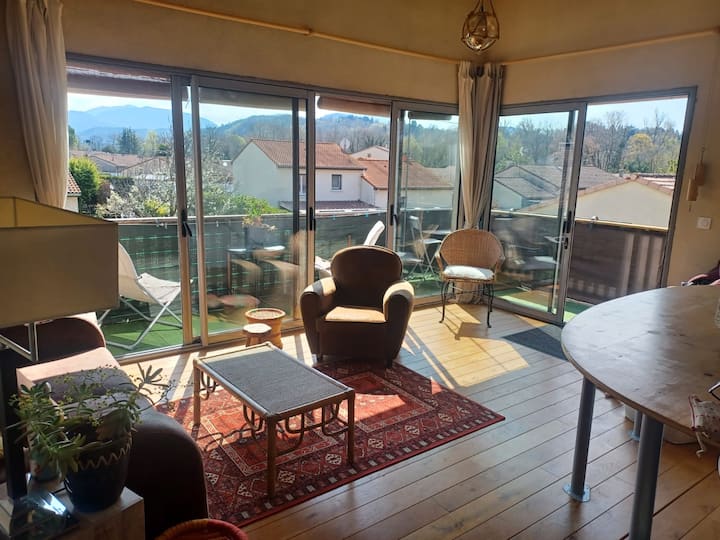 Appartement En Bois, Très Lumineux, Vue Dégagée - Crest