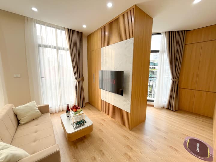 Cozy West Lake Studio – Kitchen, Laundry, Netflix - Hanói