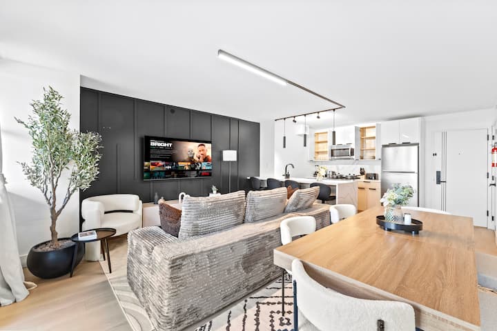 Near Nyc | Modern 2br Apartment | Sleeps 8 - Newark, NJ