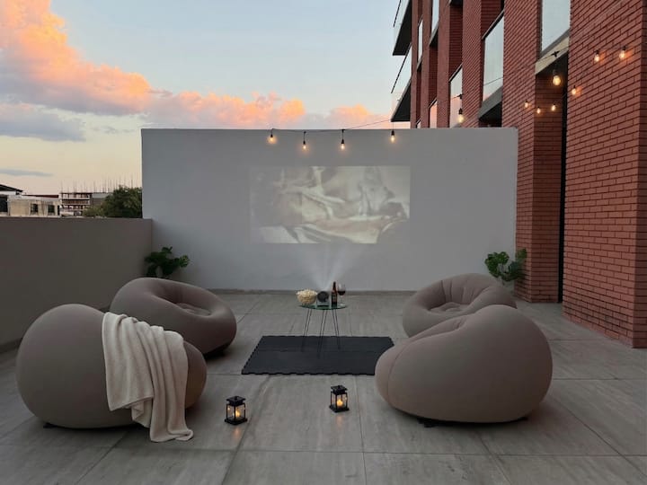 Cine Al Aire Libre · Alberca · Gym | Americana - Guadalajara