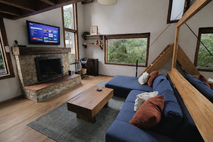 Cabaña Exclusiva En Bosque Privado | Fibra ÓPtica - San Cristóbal de las Casas