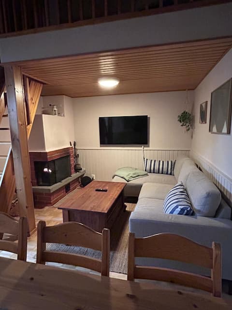 Successful Airbnb property: Four-bedroom terraced apartment in Nilsiä