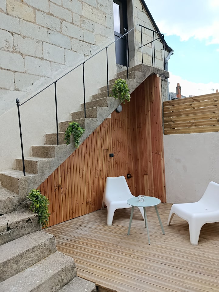 Loft Cosy Avec Terrasse En Bord De Loire - Saumur