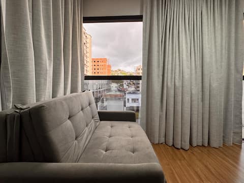Imóvel de sucesso: VIP Support: TOPstudio in Downtown | Pool Jacuzzi em Poços De Caldas