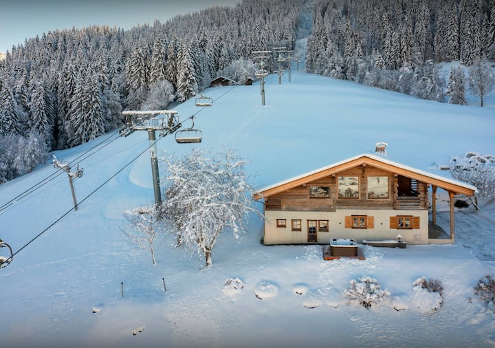 Chalet Sur Les Pistes Pour Apprécier La Nature - Praz-sur-Arly