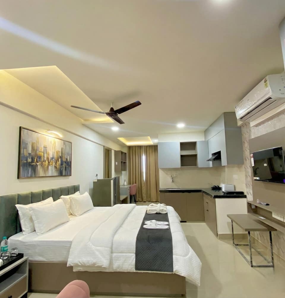 LazyDaisy studio living area