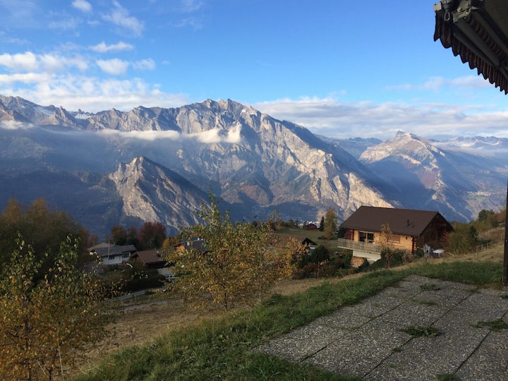Chalet, Vue Sur Les Alpes Et Pistes De Ski à 2 Min - Verbier