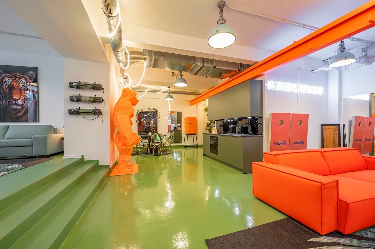 Popular Airbnb listing: Urban Jungle Loft | von HeRo LiWing in Neustadt