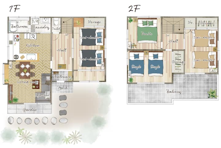 14ppl Home | 4ldk | Direct Shinjuku | 10 Min Walk - 다마시