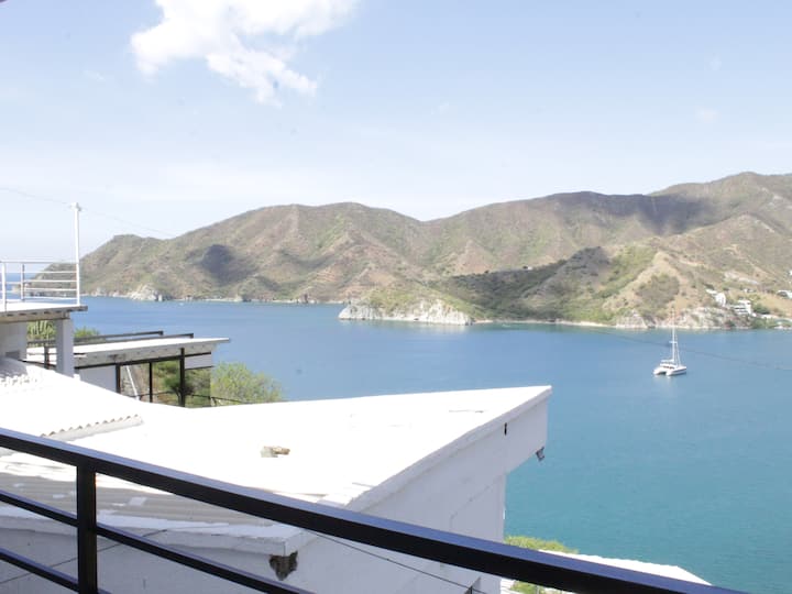 Ocean View House + Private Beach In Taganga - Santa Marta