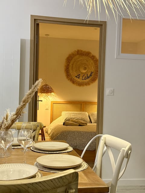 Top Airbnb: Seaside cabin - double shower & terrace in Camiers