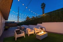 Outdoor Theater & Fire Pit • Vibrant SD Escape