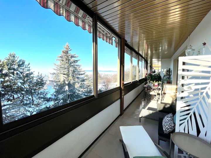 Jolie Chambre Double Confortable Lausanne Ehl Chuv - Lausanne