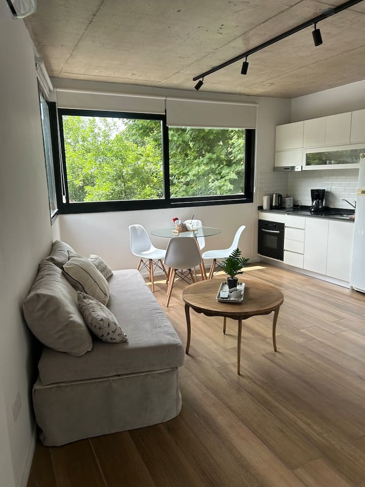 Kitnet (studio) em Chacarita para até 3 pessoas