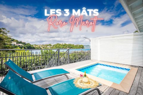 2-Bedroom House – Roro Marott – Pool with Sea View